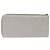 CHANEL Camelia Cartera Larga Cuero Plata CC Auth am7960 - vista 3