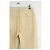 Acne Pantalones de cuero rectos Beige - vista 6
