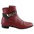 Hermès Lederstiefel Bordeaux