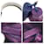 Hermès Porte-clés charm Hermes Carmen Unodo Violet Bleu Marine  - vue 3