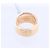Bague De Grisogono Allegra en or rose et céramique blanche avec diamants, taille 53 EU Doré - vue 6