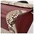 Bolsa Diorever Medium de couro e python 2Way da Christian Dior em bordô - vista 12