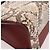 Bolsa Diorever Medium de couro e python 2Way da Christian Dior em bordô - vista 15