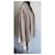 Autre Marque FROGBOX Seiden-Woll-Kaschmir-Weste oder -Jacke Größe 34-36 Beige Aus weiß  - Ansicht 9