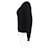 Saint Laurent Strickpullover mit Nieten aus schwarzer Wolle - Ansicht 5
