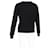 Saint Laurent Strickpullover mit Nieten aus schwarzer Wolle - Ansicht 6