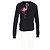 Saint Laurent Flamingo-Cardigan aus schwarzem Mohair - Ansicht 6