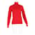 Dior Rollkragenpullover aus roter Wolle Bordeaux  - Ansicht 4