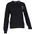 Schwarzer Kaschmir-Pullover mit Saint Laurent Spielkartenstickerei