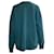 Autre Marque Rotate Sunday Iris Pullover aus blaugrünem Baumwollstoff - Ansicht 3