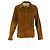 Camisa overshirt con botones Denver de Acne Studios en pana marrón Castaño Roja - vista 4