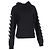 Off White Off-White Diag Arrow Slim Hoodie aus schwarzer Baumwolle