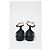 Chloé Scallop Accent Ankle Strap Ballet Flats in Black Leather - view 10