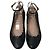 Chloé Scallop Accent Ankle Strap Ballet Flats in Black Leather - view 7
