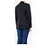 Adam Lippes Schwarze Satin-Reversjacke - Größe UK 12 - Ansicht 2