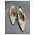 Slingbacks de algodón con bordado de encaje J’Adior Blanco - vista 8