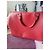 Borsa a mano Louis Vuitton Speedy in pelle rossa Rosso - vista 4