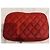 Borsa da viaggio Chanel rossa in pelle caviar Rosso - vista 5