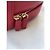 Borsa da viaggio Chanel rossa in pelle caviar Rosso - vista 8