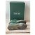 Christian Dior Sneakers B27 Low World Tour Dior in pelle verde - vista 3