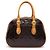 Borsa Summit Drive in Monogram Vernis di Louis Vuitton Bordò