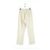 Longchamp Pantalones de cuero rectos Beige - vista 3