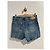 Céline CELINE Shorts T.International S Algodón Azul - vista 4