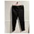Jeans CHANEL T.FR 42 Cotone Nero