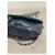 Wallet On Chain Borse CHANEL T. Pelle Blu  - vista 5