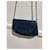 Wallet On Chain Borse CHANEL T. Pelle Blu  - vista 9