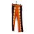Autre Marque Pantalón Marco de Vincenzo T.38 Nuevo Naranja