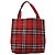 Borsa a mano in nylon a quadri Nova di BURBERRY rossa Auth ti2831 Rosso - vista 3