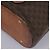 Céline Borsa a spalla in tela Macadam CELINE in pelle PVC marrone Auth 113333 - vista 12