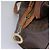 Céline Borsa a spalla in tela Macadam CELINE in pelle PVC marrone Auth 113333 - vista 16