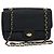 BALLY Borsa a Spalla in Pelle Trapuntata con Catena Nera Oro Auth JB009 Nero D'oro