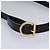 Borsa a mano in pelle Gancini di Salvatore Ferragamo 2way Nero Oro Auth MY114 - vista 10
