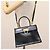 Borsa a mano in pelle Gancini di Salvatore Ferragamo 2way Nero Oro Auth MY114 - vista 26