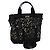 Dolce & Gabbana DOLCE&GABBANA Borsa a mano leopardata in tela 2 vie verde nero Auth bs23143