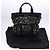 Dolce & Gabbana DOLCE&GABBANA Borsa a mano leopardata in tela 2 vie verde nero Auth bs23143 - vista 25
