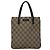 Borsa a mano GUCCI GG Supreme in pelle PVC beige argento 114600 Auth nb246 - vista 2