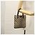 Borsa a mano GUCCI GG Supreme in pelle PVC beige argento 114600 Auth nb246 - vista 22