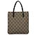 Borsa a mano GUCCI GG Supreme in pelle PVC beige argento 114600 Auth nb246 - vista 3