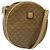 Céline Borsa a spalla in tela Macadam CELINE marrone Auth BA469