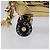 CHANEL Rollschuh Charm aus Metall Gold CC Auth bs23306A Golden - Ansicht 8