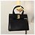 Borsa a mano in pelle nera e oro Salvatore Ferragamo Vala Auth bs23240 Nero D'oro - vista 21
