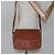 Autre Marque Borsa a spalla in pelle marrone Burberrys Auth ti2788 - vista 20