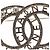 Spilla in metallo argento CHANEL COCO Mark CC Auth bs23017 - vista 7