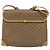 GUCCI Micro GG Canvas Schultertasche aus PVC-Leder Beige Auth bs23145 - Ansicht 3