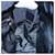 PRADA Borsa a mano in nylon blu navy oro Auth BA355 D'oro - vista 19