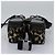 Dolce & Gabbana DOLCE&GABBANA Marsupio Leopardo Tela Verde Nero Auth bs23142 - vista 4